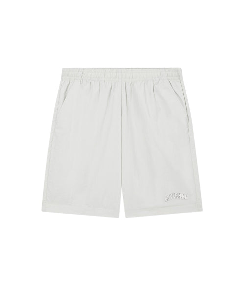 Regular Easy Nylon Shorts Light Gray