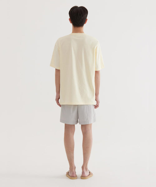 Regular Easy Nylon Shorts Light Gray