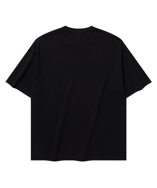 Cool Cotton Sunset Tropical Graphic T-shirt Black