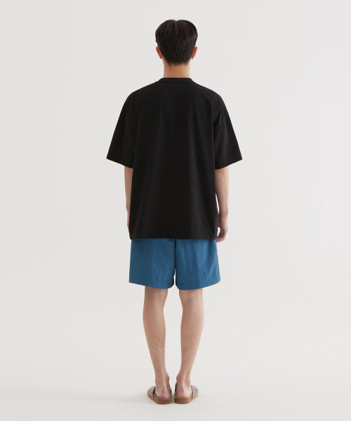 Cool Cotton Sunset Tropical Graphic T-shirt Black
