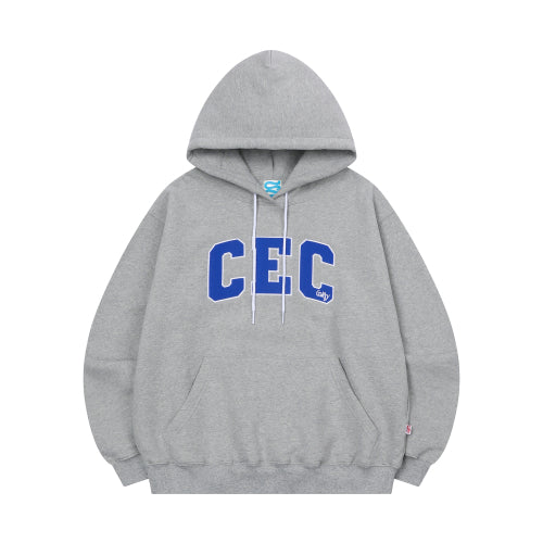 CEC ARCH LOGO HOODIE (GRAY/기모)
