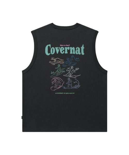SURFING MOTION SLEEVELESS T-SHIRT