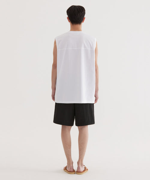 08 ARCH LOGO SLEEVELESS T-SHIRT