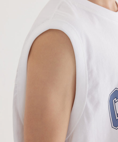 08 ARCH LOGO SLEEVELESS T-SHIRT