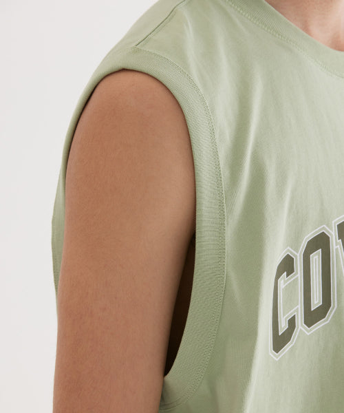 08 ARCH LOGO SLEEVELESS T-SHIRT