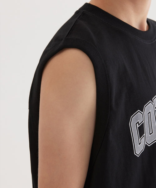 08 ARCH LOGO SLEEVELESS T-SHIRT