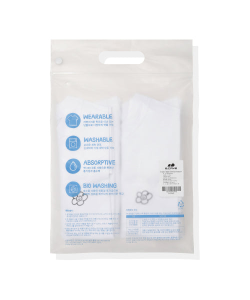 [2PACK] Women's Lily Short-Sleeved T-Shirt White/White