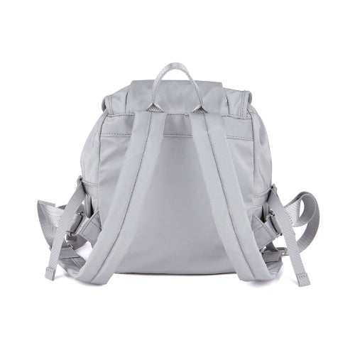 Malibu Glossy Backpack Mini Gray FLOTFA1B03