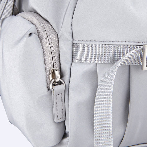 Malibu Glossy Backpack Mini Gray FLOTFA1B03