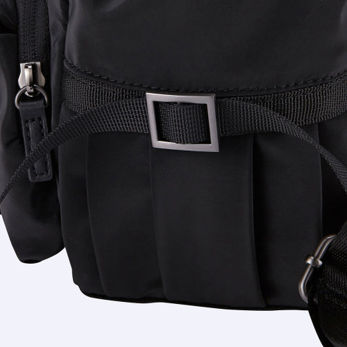 Malibu Glossy Backpack Mini Black FLOTFA1B02