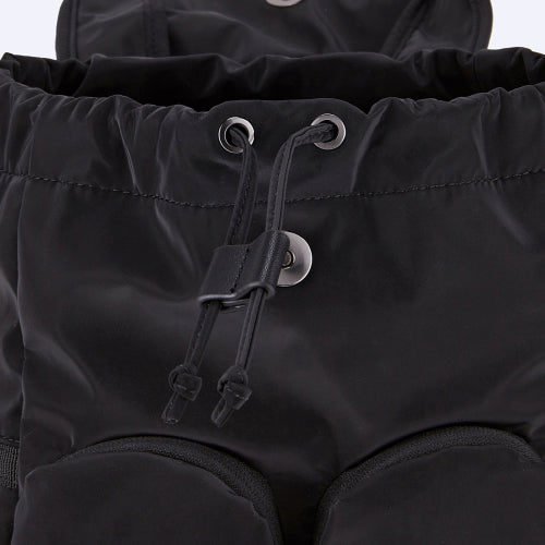 Malibu Glossy Backpack Mini Black FLOTFA1B02