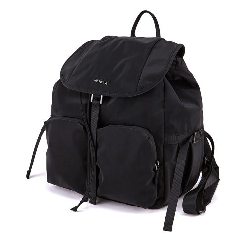 Malibu Glossy Backpack Large Black FLOTFA1B01