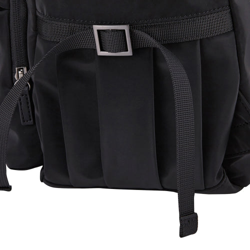 Malibu Glossy Backpack Large Black FLOTFA1B01