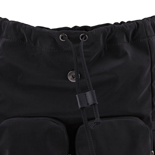 Malibu Glossy Backpack Large Black FLOTFA1B01