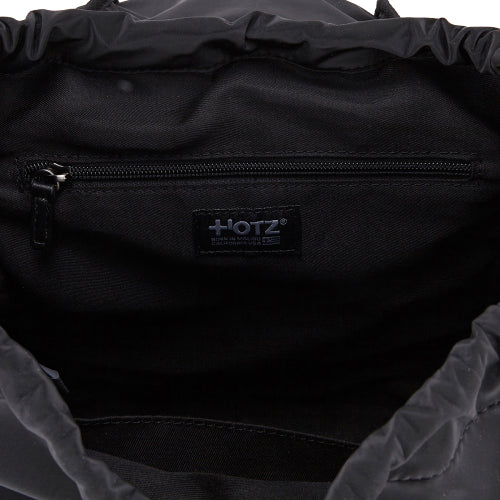 Malibu Glossy Backpack Large Black FLOTFA1B01