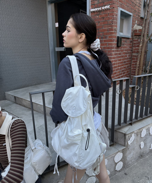 String Backpack Ivory FLOTFA1B07