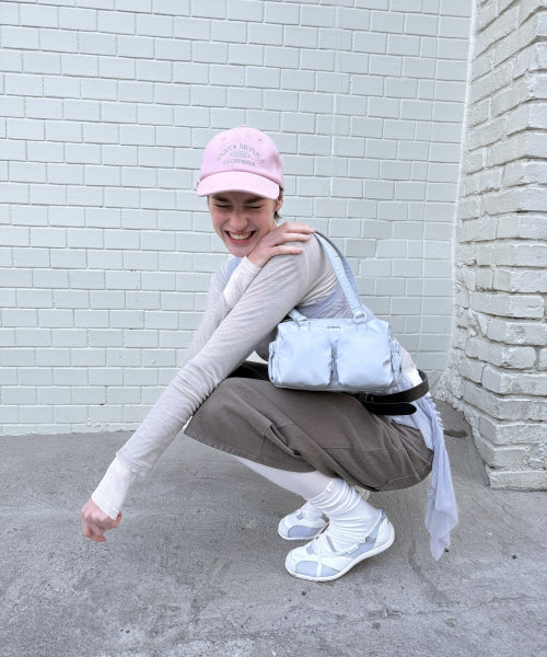 Lettering Ball Cap Pink FLOTFA1H17