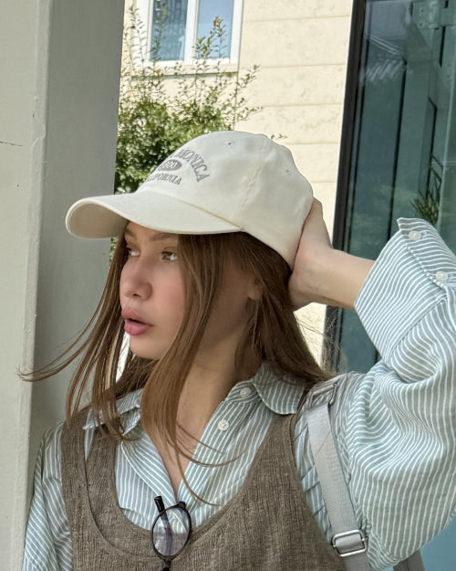 Lettering Ball Cap White FLOTFA1H15