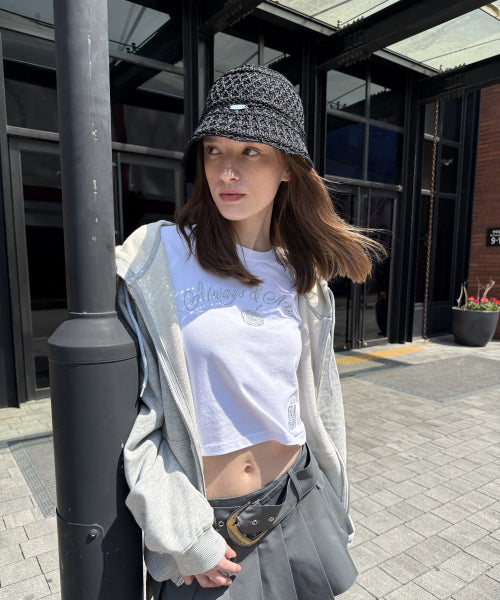 Summer Knit Bucket Hat FLOTFA2H18