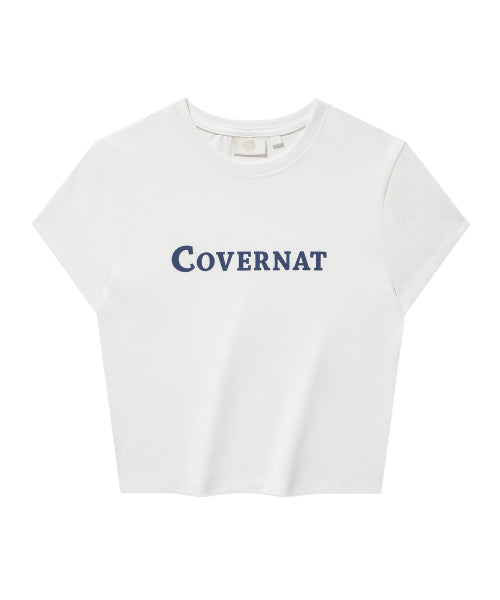 (W) AUTHENTIC LOGO BABY FIT T-SHIRT