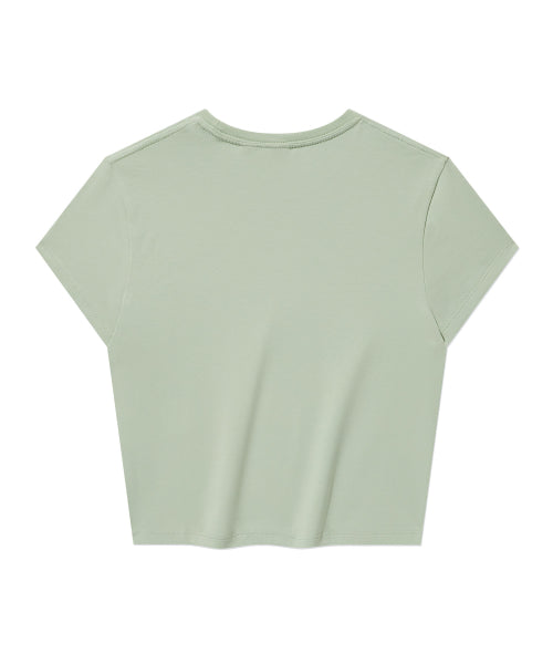 (W) AUTHENTIC LOGO BABY FIT T-SHIRT