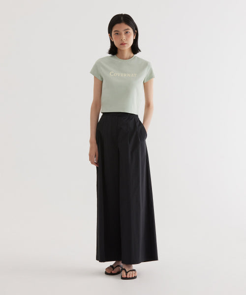 (W) AUTHENTIC LOGO BABY FIT T-SHIRT