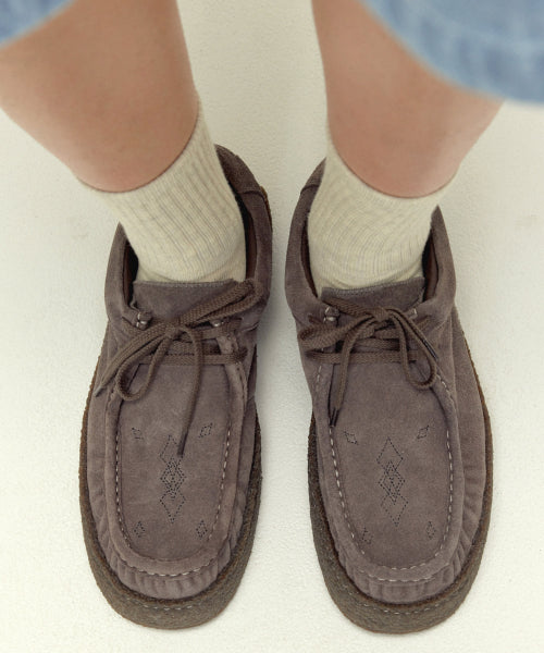 ARGYLE MOCCASIN