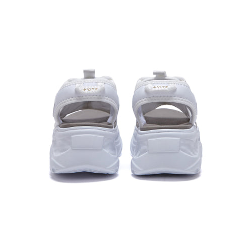 Romita Platform Sandals White FLOTFS2W07