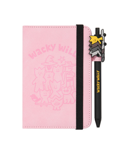 Passport Case Ballpoint Pen SET Pink