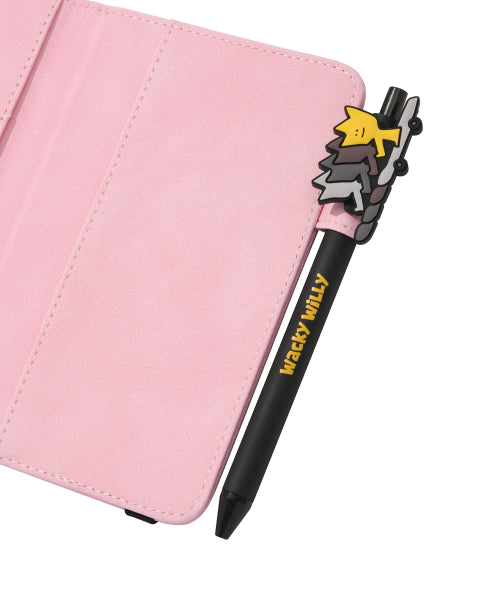 Passport Case Ballpoint Pen SET Pink