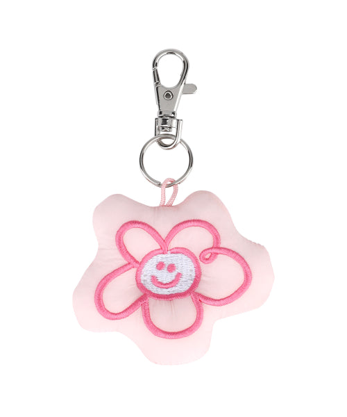 Lily key ring pink