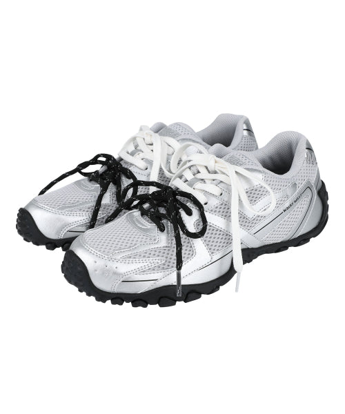 Kithe Mesh Sneakers Silver