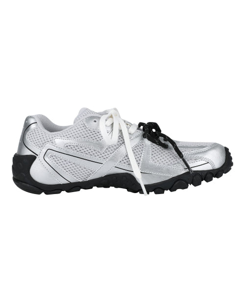 Kithe Mesh Sneakers Silver