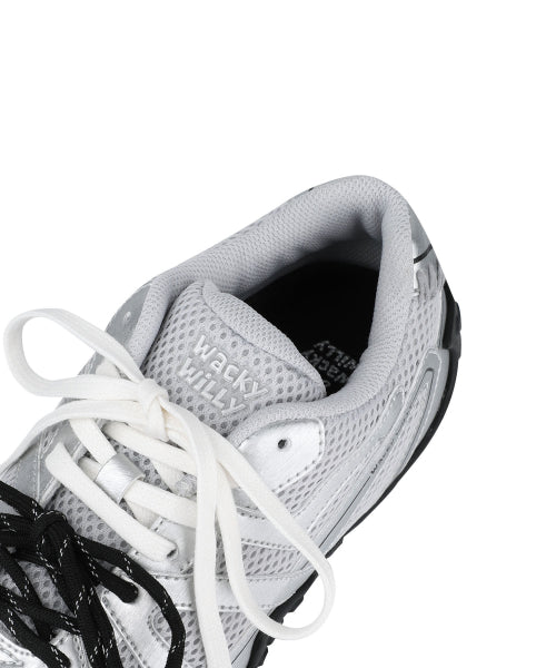 Kithe Mesh Sneakers Silver