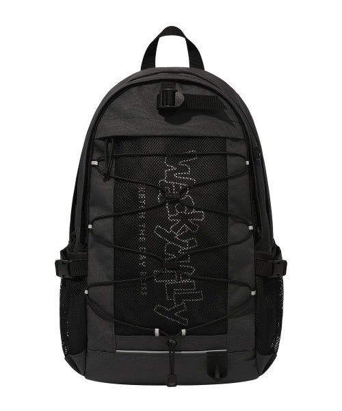 [25SS] Mesh String Backpack Charcoal