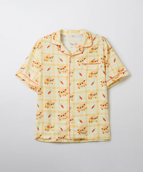 [Bbui Moruka] Short-sleeve Pajama (ORANGE)_SPPPF38U01