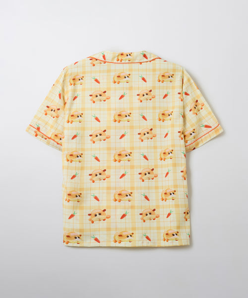 [Bbui Moruka] Short-sleeve Pajama (ORANGE)_SPPPF38U01