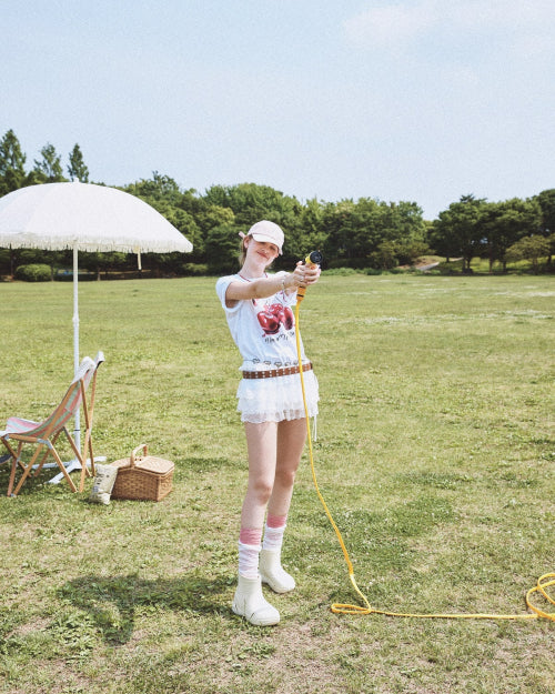 Summer see-through leg warmer FLOTFA2L31