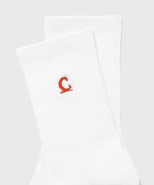 SYMBOL LOGO WHITE SOCKS 3PACK