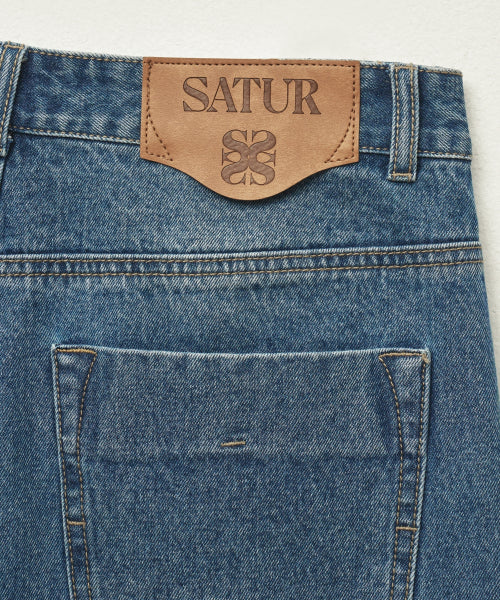 Cargo Bermuda Denim Shorts Blue