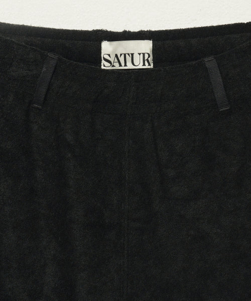 (W) Lawton Terry Shorts Black