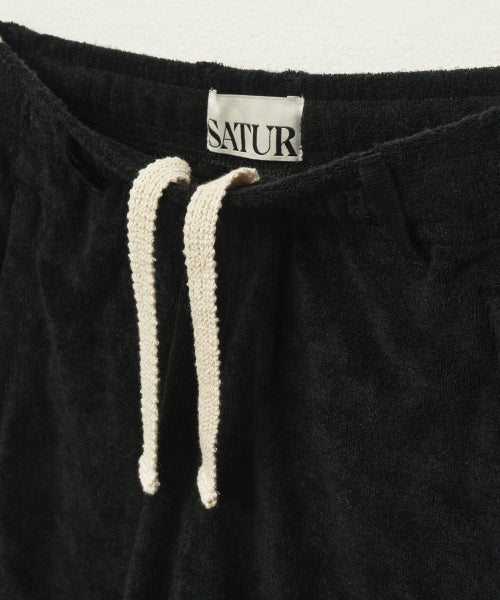 (W) Lawton Terry Shorts Black
