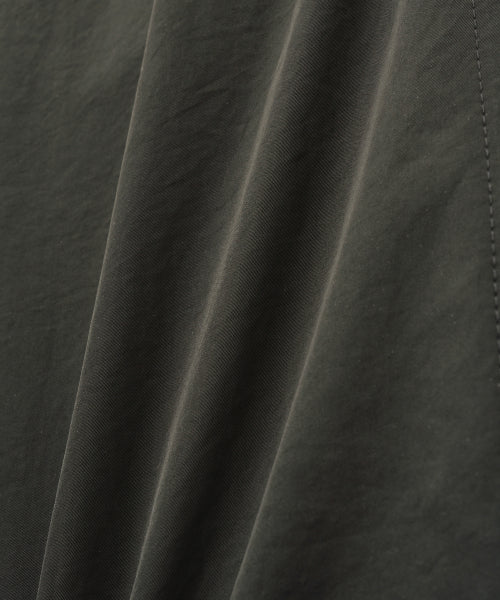 Wide String Cargo Pants Charcoal
