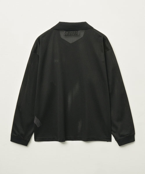 Lausanne Mesh Football Shirt Black