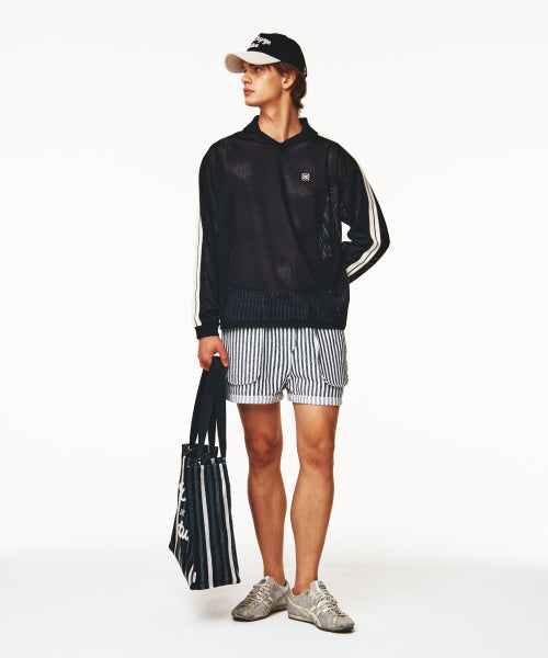 Lausanne Mesh Football Shirt Black