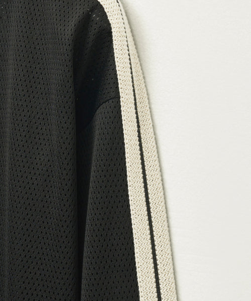 Lausanne Mesh Football Shirt Black