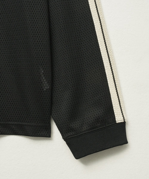 Lausanne Mesh Football Shirt Black