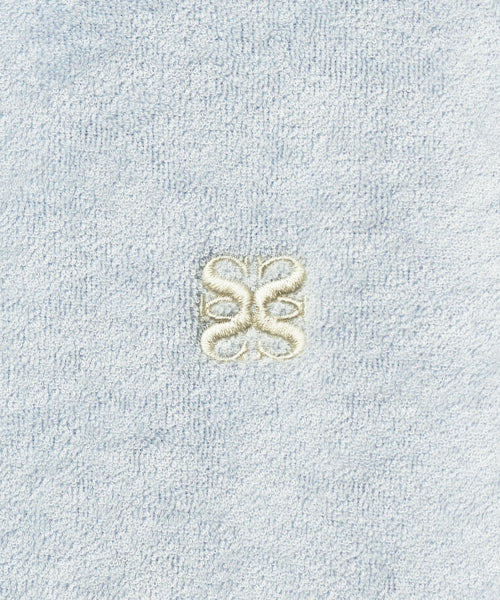 (W) Lawton Terry Track Zip-up Jacket Sky Blue