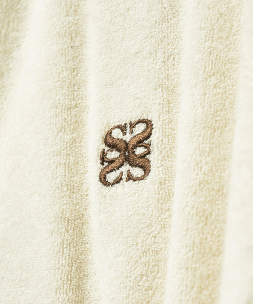 (W) Lawton Terry Track Zip-up Jacket Cream