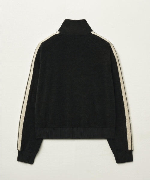 (W) Lawton Terry Track Zip-up Jacket Black
